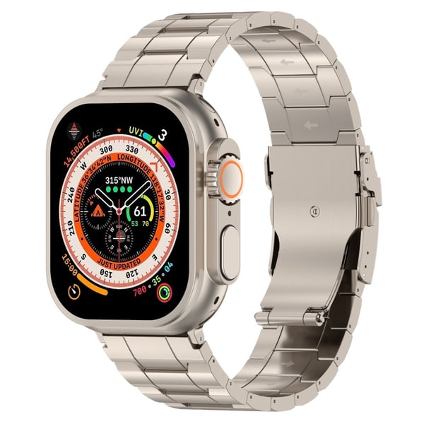 Apple Watch 42/41/40/38 mm Armband Steel Titanium