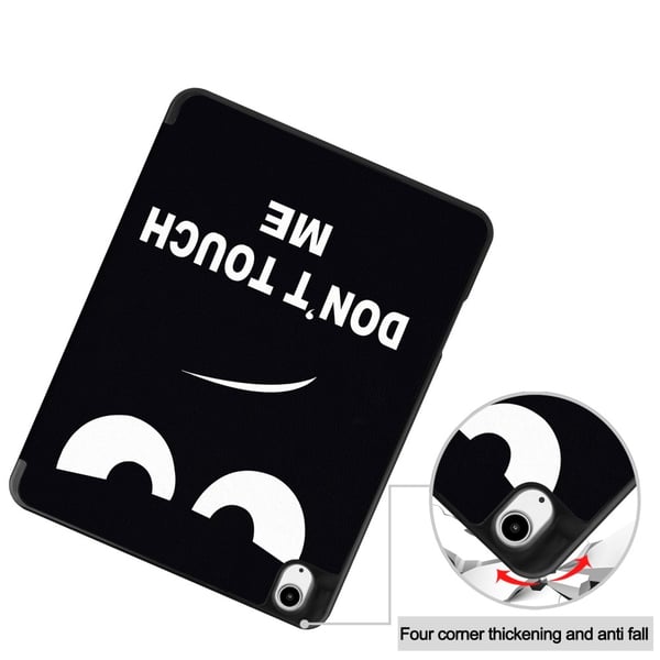 iPad Air 13 2026-2024 Tri-Fold Fodral Pennhållare Dont Touch Me