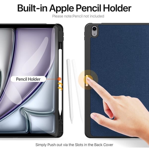 DUX DUCIS iPad Air 13 2026-2024 DOMO Series Fodral Blå