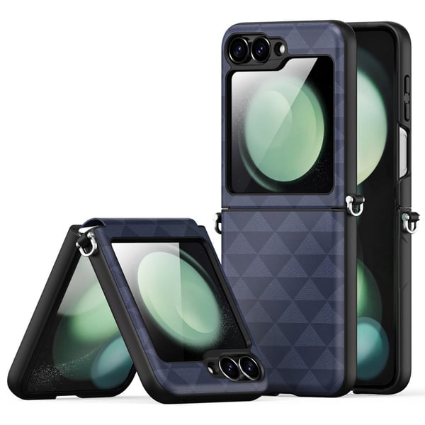 DUX DUCIS Galaxy Z Flip 6 / 7 FE Skal Fitt Series Korthållare Blå