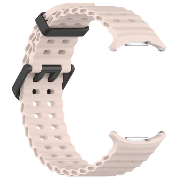 Galaxy Watch Ultra (2025) / 47 mm Armband Wave Design Rosa