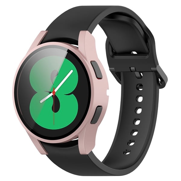 Galaxy Watch FE 4 40 mm Skal Med Skärmskydd Roséguld