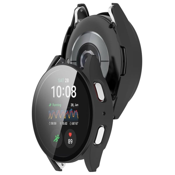 Galaxy Watch 7 44 mm Skal Med Skärmskydd Svart