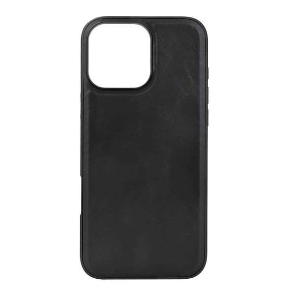 Buffalo iPhone 16 Pro Max Skal MagSafe Äkta Läder Svart