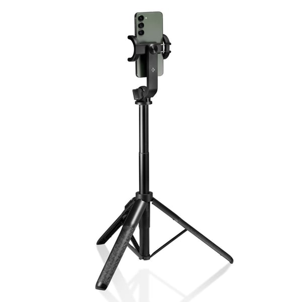 Spigen 161 cm Bluetooth Selfiestick Tripod Svart