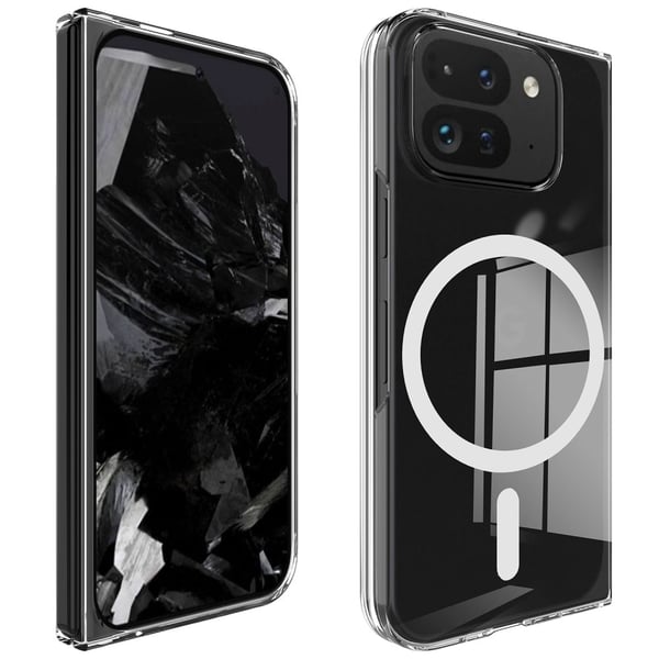 Google Pixel 9 Pro Fold Skal MagSafe Akryl/TPU Transparent