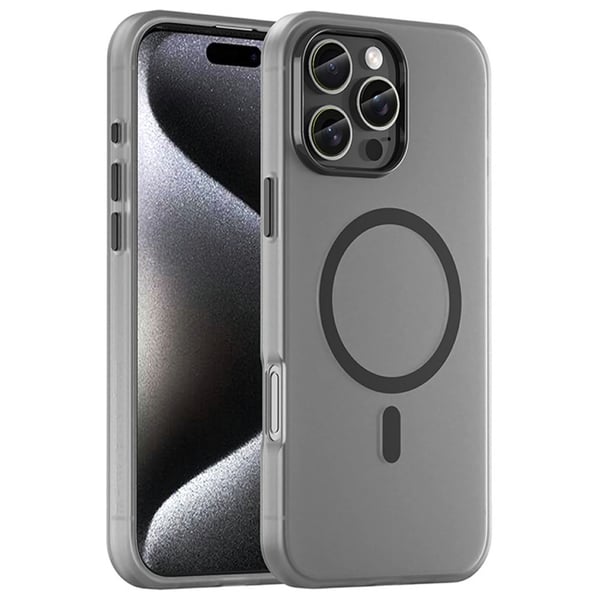 iPhone 16 Pro Max Skal MagSafe Slim Matt Svart iPhone 16 Pro Max Skal MagSafe Slim Matt Svart