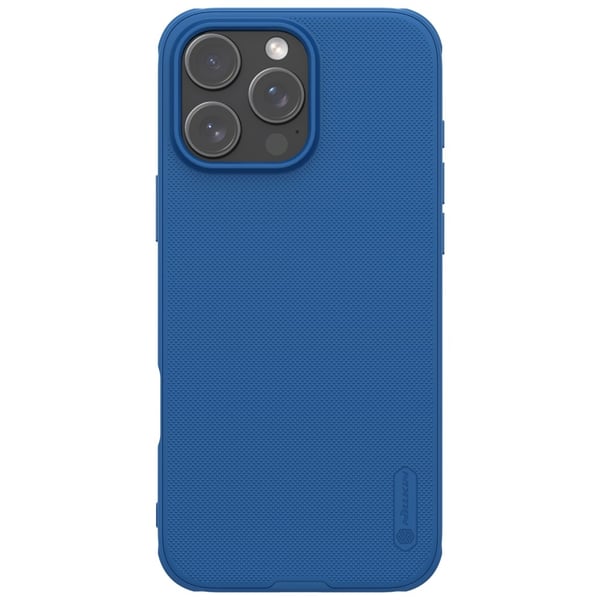 NILLKIN iPhone 16 Pro Skal Frosted Shield Pro Blå NILLKIN iPhone 16 Pro Skal Frosted Shield Pro Blå