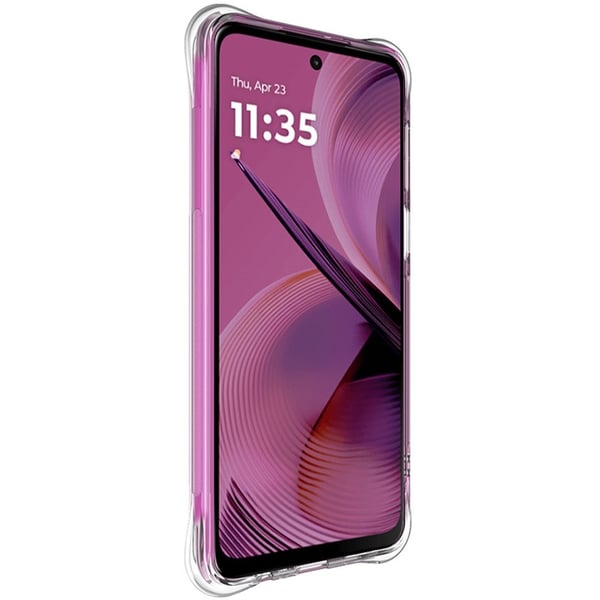 IMAK Motorola Moto G55 5G Skal TPU Shockproof Transparent