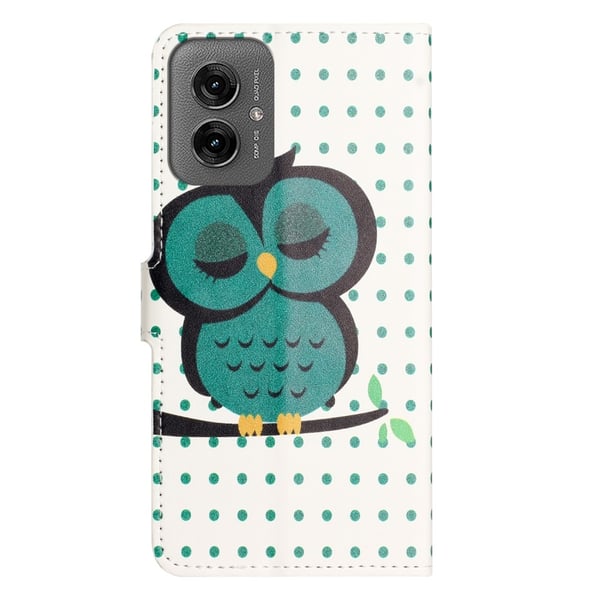 Motorola Moto G55 5G Fodral Med Tryck Uggla