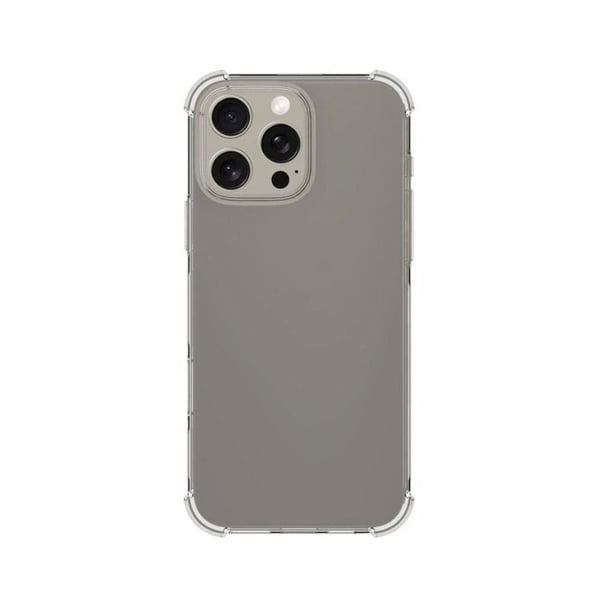 iPhone 16 Pro Max Shockproof Transparent TPU Skal