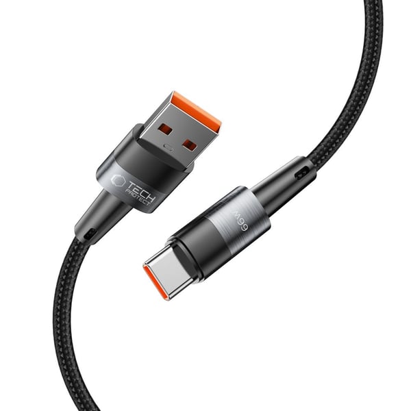 Tech-Protect 0.5 m 66W/6A USB-C Kabel UltraBoost Grå