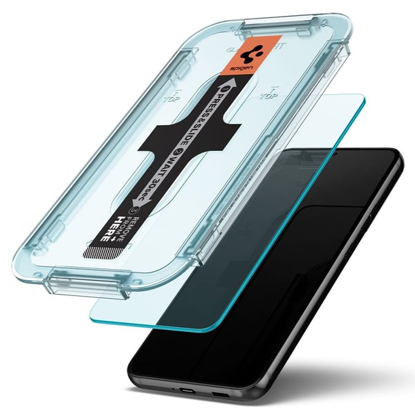 Spigen Samsung Galaxy S22 2-PACK Skärmskydd GLAS.tR "Ez Fit"