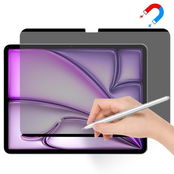 iPad Air 13 2026-2024 Skärmskydd Magnetiskt Privacy