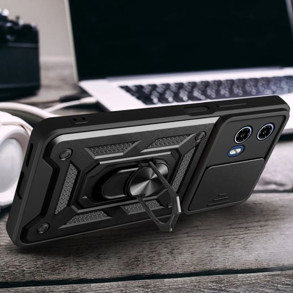 Tech-Protect Motorola Moto G85 5G Skal CamShield Pro Svart