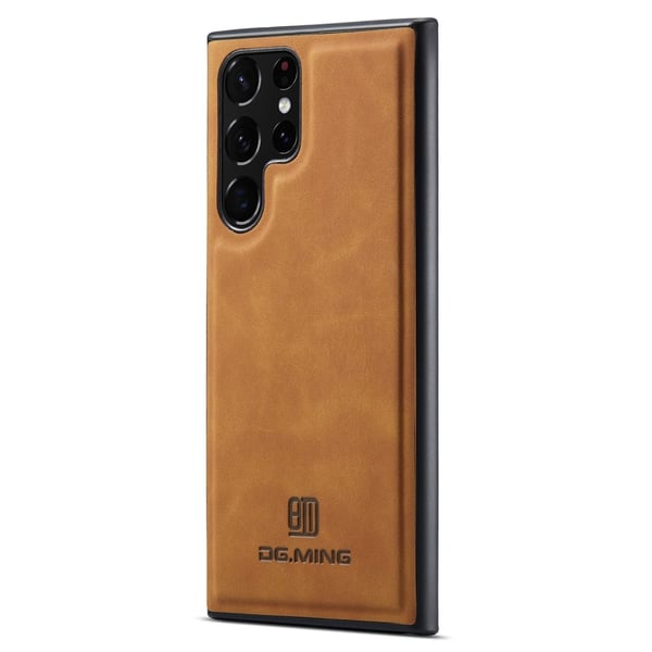 DG.MING Samsung Galaxy S25 Ultra Skal Läderbelagt Brun