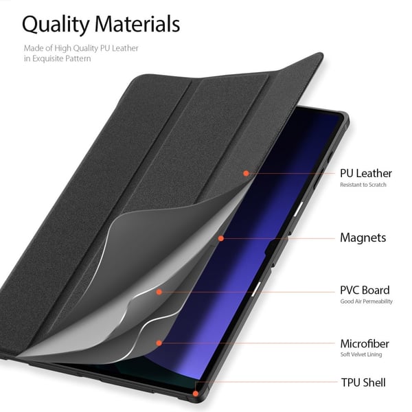 DUX DUCIS Galaxy Tab S10 Ultra/S9 Ultra/S8 Ultra Fodral DOMO