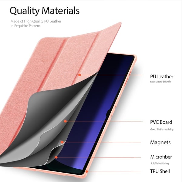 DUX DUCIS Galaxy Tab S10 Ultra/S9 Ultra/S8 Ultra Fodral DOMO