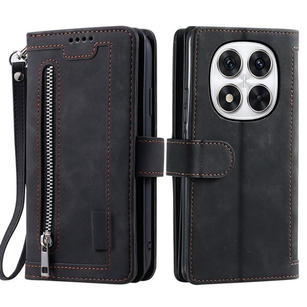 Xiaomi Redmi Note 14 Pro/Pro Plus 5G Fodral Multifunktionell Svart