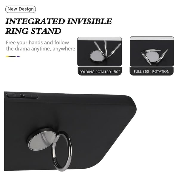 Xiaomi Redmi Note 14 4G Skal Ring Svart