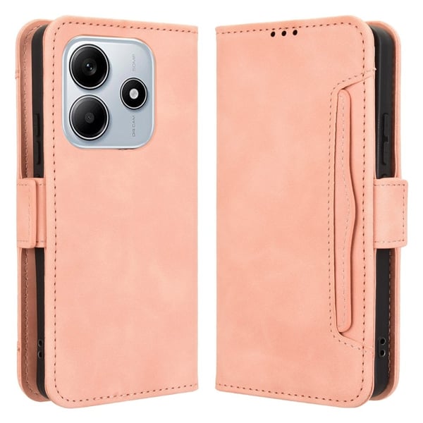 Xiaomi Redmi Note 14 5G Fodral Med Avtagbart Kortfack Rosa Xiaomi Redmi Note 14 5G Fodral Med Avtagbart Kortfack Rosa