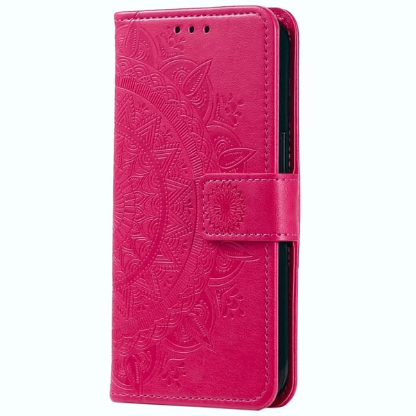 Xiaomi Redmi Note 14 5G Fodral Mandala Läder Rosa