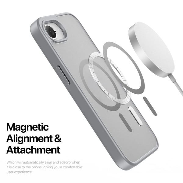 DUX DUCIS iPhone 17e / 16e Skal MagSafe Yind Series Grå