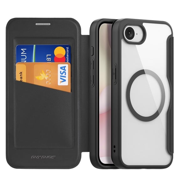 DUX DUCIS iPhone 17e / 16e Fodral MagSafe Skin X Pro Svart