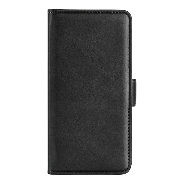 iPhone 17e / 16e Fodral Läder Svart
