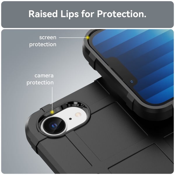 iPhone 17e / 16e Skal Robust Svart