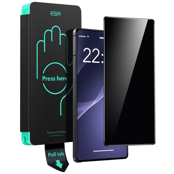 ESR Samsung Galaxy S25 Ultra Skärmskydd Härdat Glas Privacy ESR Samsung Galaxy S25 Ultra Skärmskydd Härdat Glas Privacy