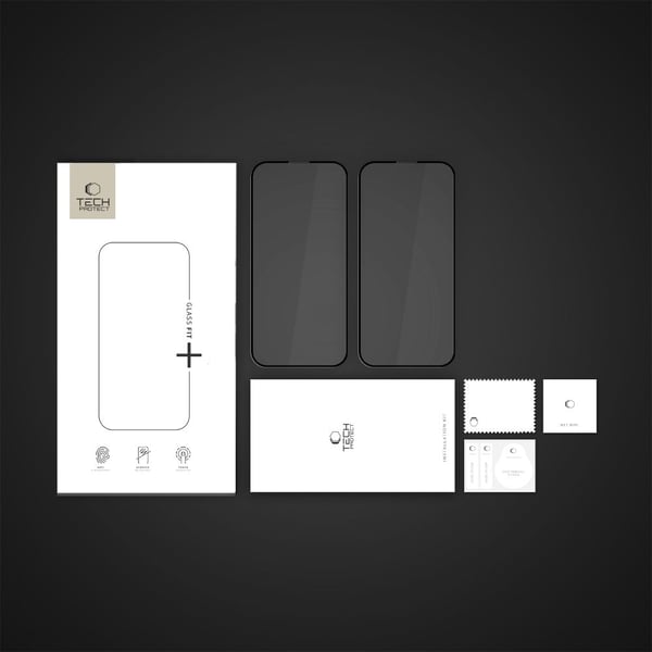 T-P iPhone 17e/16e/14/13/13 Pro 2-PACK Skärmskydd Härdat Glas