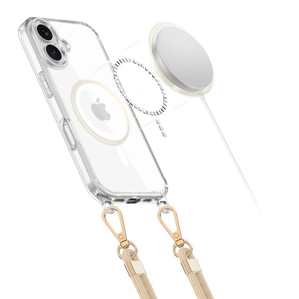 Tech-Protect iPhone 17e / 16e Skal MagSafe FlexAir Chain