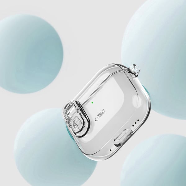 Tech-Protect AirPods 4 Skal Slim Hook Transparent