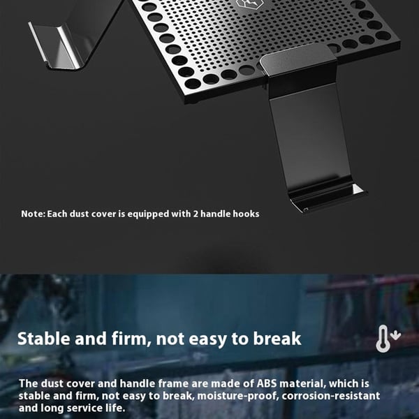 Xbox X Dammskydd Med Hållare För Headset Vit