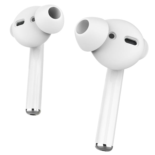 AHASTYLE AirPods 2/1 3-PACK Öronpluggar Silikon Storlek L Vit