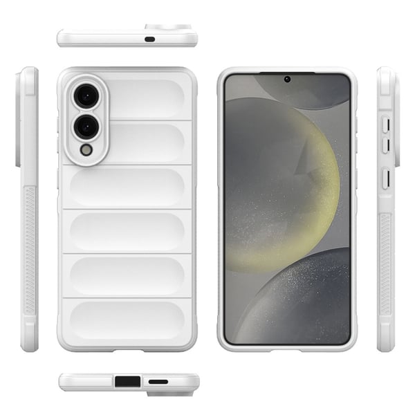 Samsung Galaxy S25 Edge Skal Magic Shield Vit