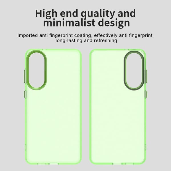 Samsung Galaxy S25 Edge Skal Slim Matt Grön
