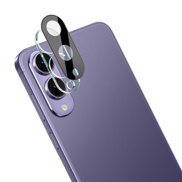 IMAK Samsung Galaxy S25 Edge Linsskydd Härdat Glas Svart