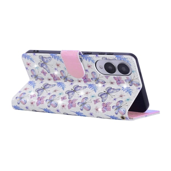 Samsung Galaxy S25 Edge Fodral RFID Fjärilar / Blommor