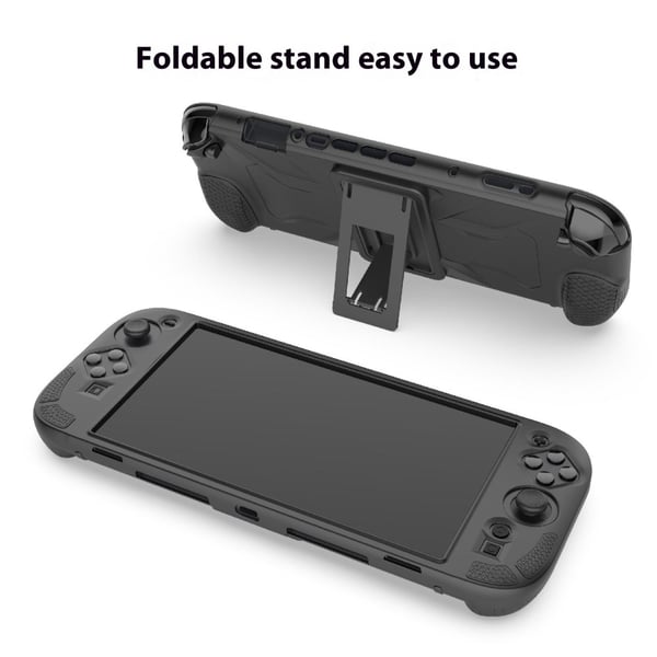 PGTECH Nintendo Switch 2 Skal Kickstand Silikon Svart