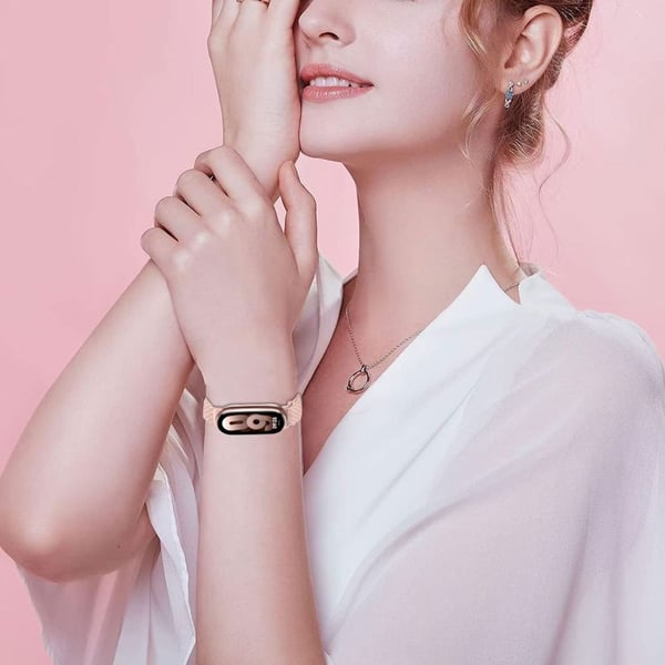 Tech-Protect Xiaomi Smart Band 10/9/8 Armband NylonMag Svart
