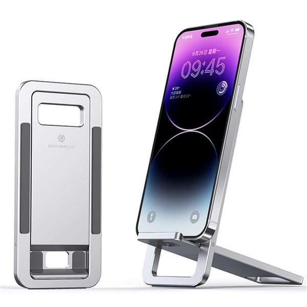 BONERUY Universal Mobilhållare Silver