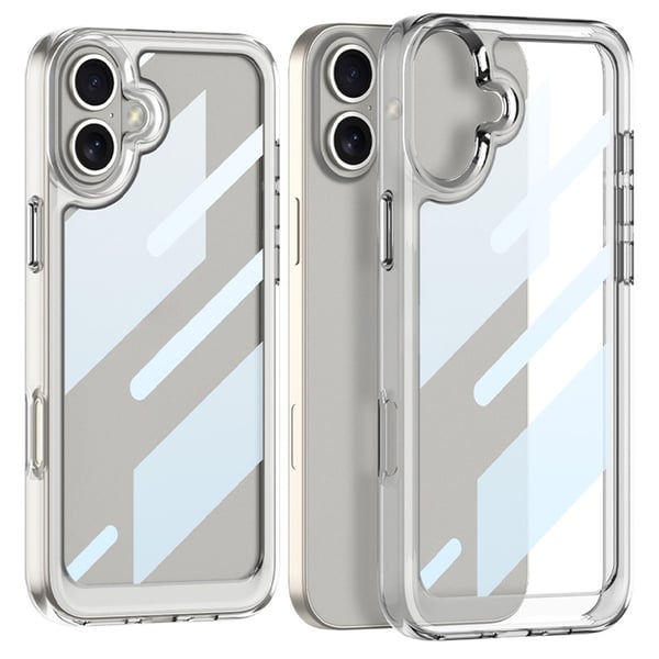 GKK iPhone 16 Plus Skal Shockproof TPU Crystal Clear