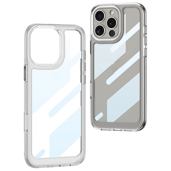 GKK iPhone 16 Pro Skal Shockproof TPU Crystal Clear