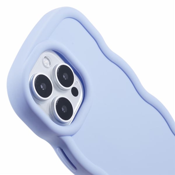 iPhone 16 Pro Mobilskal Wavy Lila