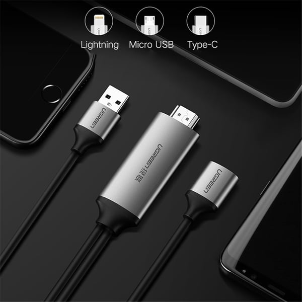 UGREEN USB MHL - HDMI Kabel Svart