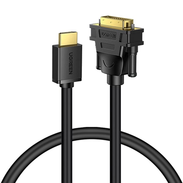 UGREEN 1m 60Hz HDMI - DVI Kabel Svart
