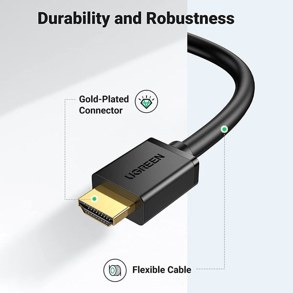 UGREEN 1.5m 60Hz HDMI - DVI Kabel Svart