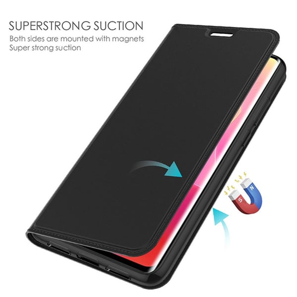 Sony Xperia 1 VII Fodral Flip Läder Svart